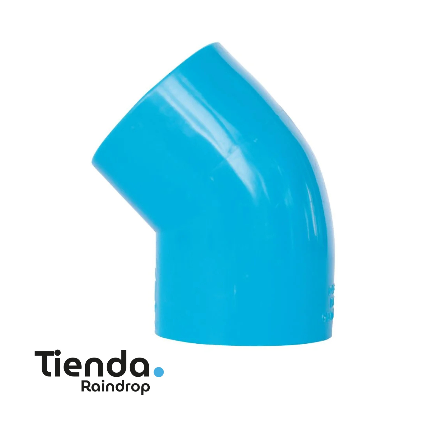 CODO 45° PPR 20MM CODO PVC 45° 50MM PN10 - Imagen 1