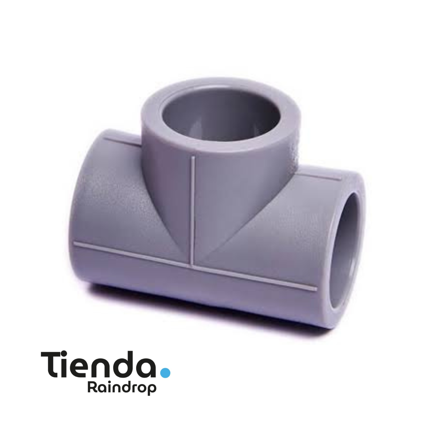 Tee PPR de 20 mm TEE PPR 20MM - Imagen 1