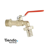 LLAVE BOLA JARDIN ECO ZINC 3/4" x 1" 